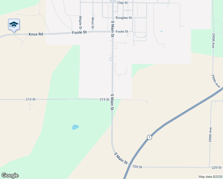 map of restaurants, bars, coffee shops, grocery stores, and more near 106-318 South Main Street in Sidney