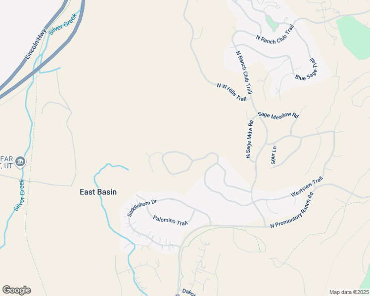 map of restaurants, bars, coffee shops, grocery stores, and more near 2350 East Westview Trail in Park City