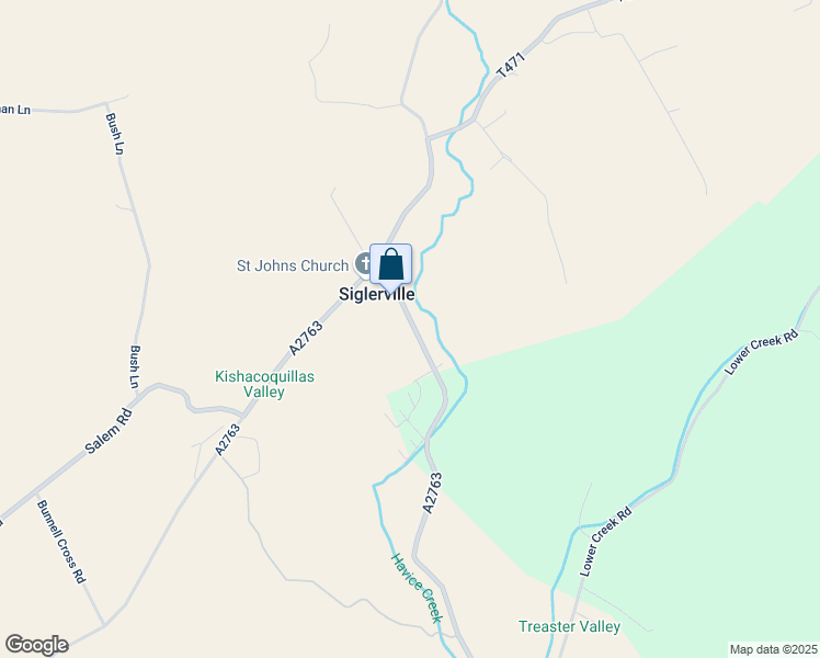 map of restaurants, bars, coffee shops, grocery stores, and more near 1139 Locke Mills Road in Milroy