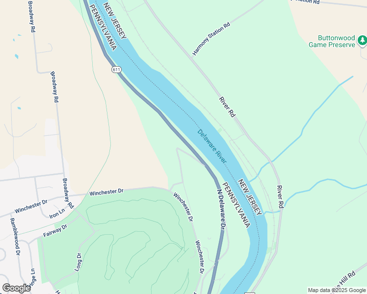 map of restaurants, bars, coffee shops, grocery stores, and more near 3120 N Delaware Dr in Easton