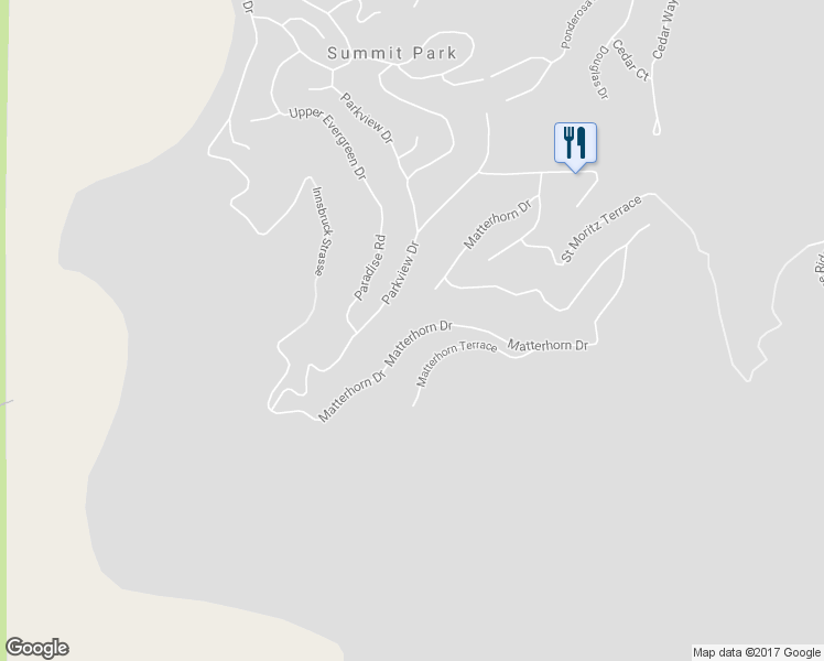 map of restaurants, bars, coffee shops, grocery stores, and more near 490 Matterhorn Drive in Park City