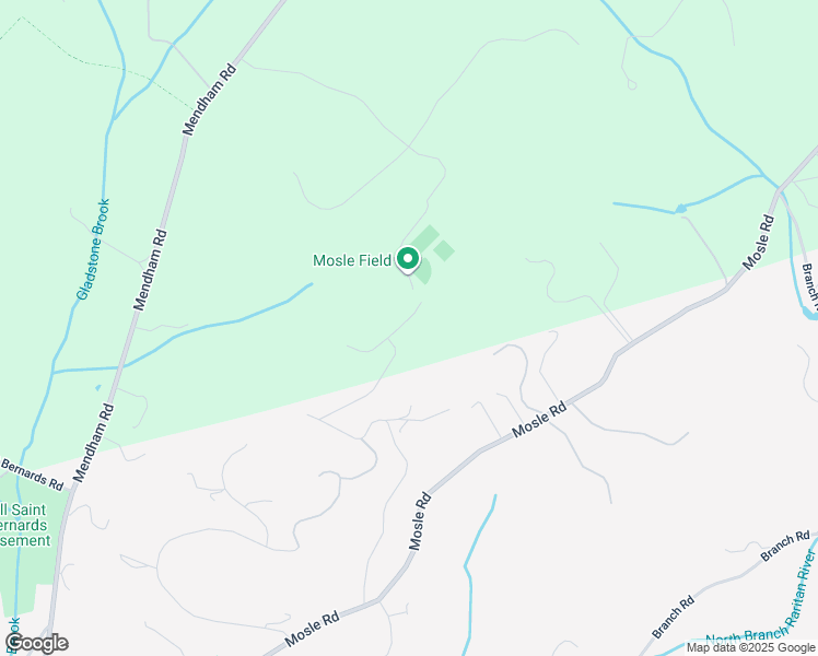 map of restaurants, bars, coffee shops, grocery stores, and more near Saint Johns Road in Far Hills