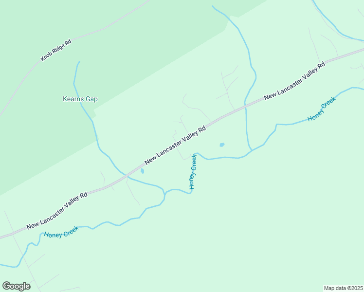 map of restaurants, bars, coffee shops, grocery stores, and more near 2516 New Lancaster Valley Road in Milroy