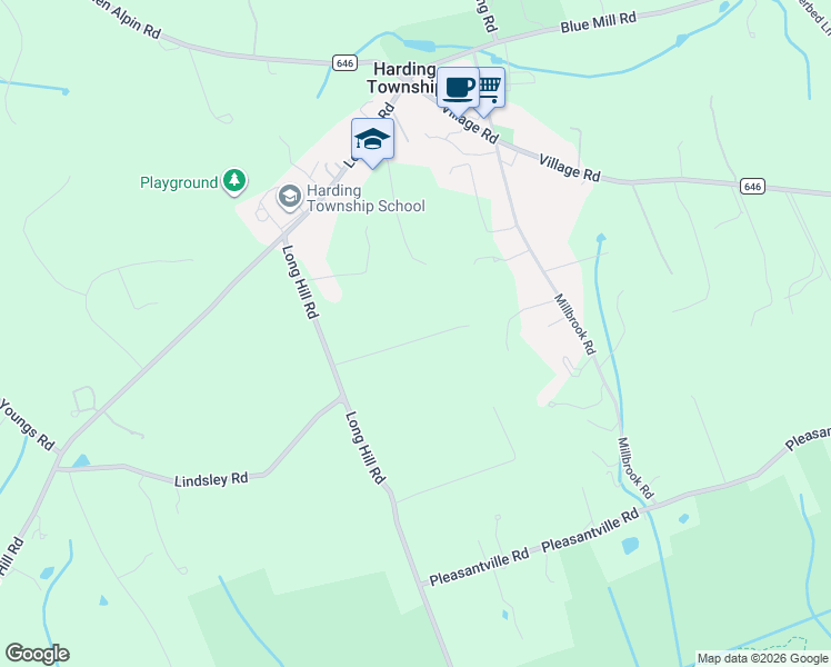 map of restaurants, bars, coffee shops, grocery stores, and more near 27 Long Hill Road in Basking Ridge