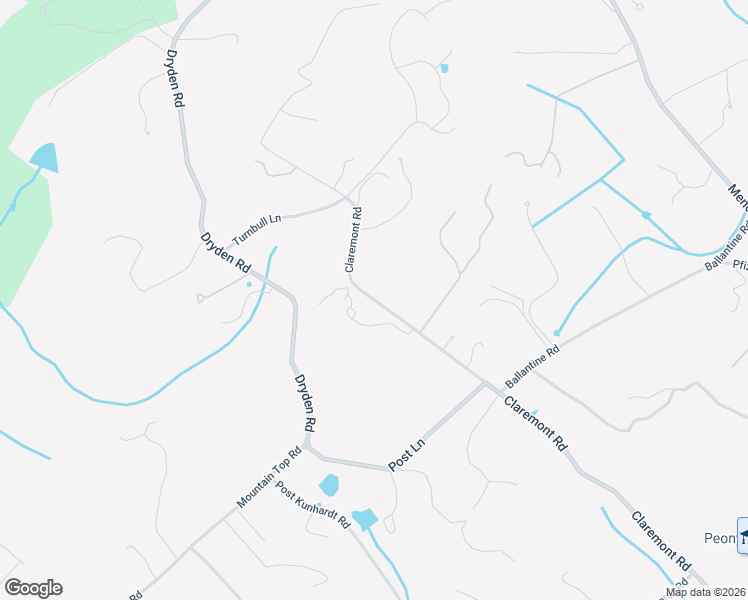 map of restaurants, bars, coffee shops, grocery stores, and more near 431 Claremont Road in Bernardsville