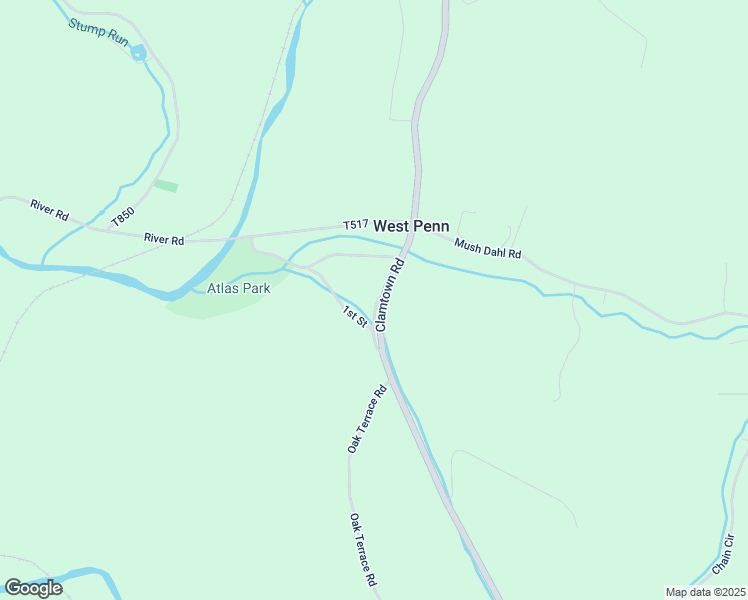 map of restaurants, bars, coffee shops, grocery stores, and more near 20 1st Street in Tamaqua