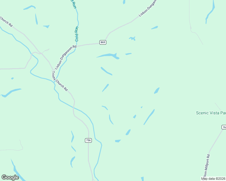 map of restaurants, bars, coffee shops, grocery stores, and more near 11160 Trinity Church Road in Lisbon