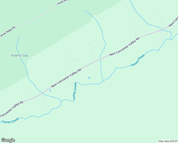 map of restaurants, bars, coffee shops, grocery stores, and more near 2630 New Lancaster Valley Road in Milroy
