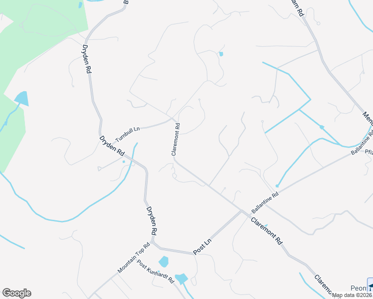 map of restaurants, bars, coffee shops, grocery stores, and more near 431 Claremont Road in Bernardsville