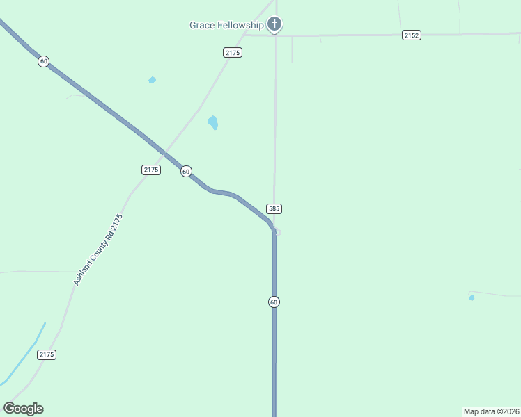 map of restaurants, bars, coffee shops, grocery stores, and more near 2223 Ohio 60 in Loudonville