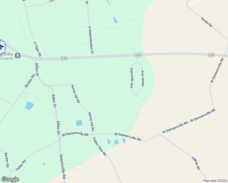 map of restaurants, bars, coffee shops, grocery stores, and more near in Danielsville