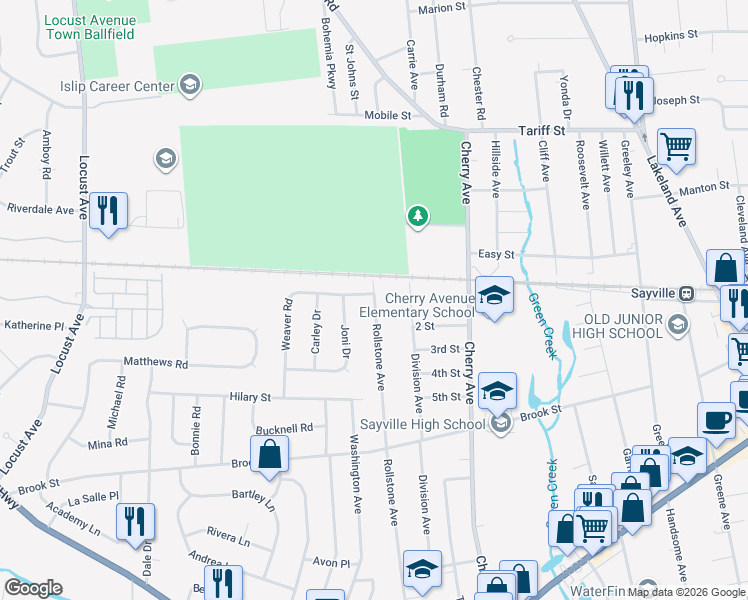 176 Rollstone Avenue, Brentwood NY Walk Score
