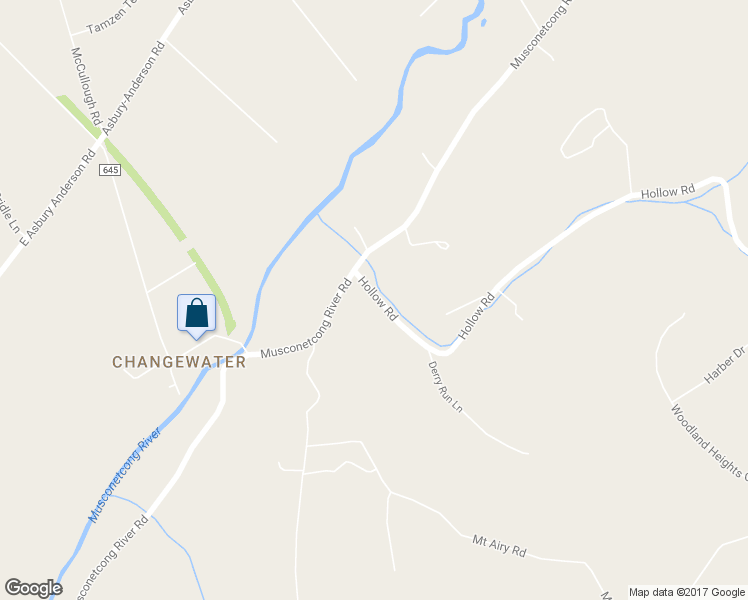 map of restaurants, bars, coffee shops, grocery stores, and more near 65 Hollow Road in Glen Gardner