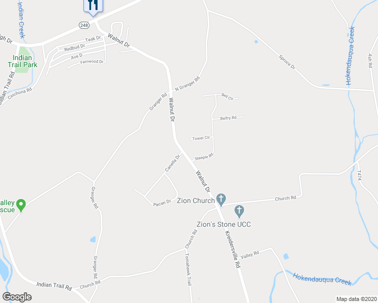 map of restaurants, bars, coffee shops, grocery stores, and more near 286 Walnut Drive in Northampton