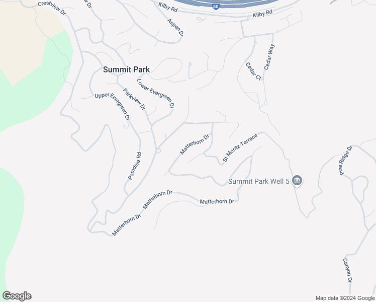 map of restaurants, bars, coffee shops, grocery stores, and more near 75 Matterhorn Drive in Park City