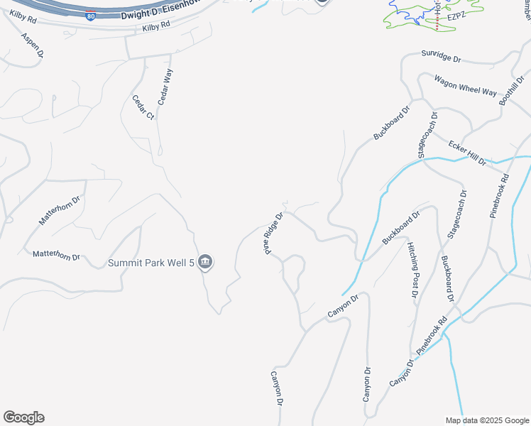 map of restaurants, bars, coffee shops, grocery stores, and more near 7349 Pine Ridge Drive in Park City