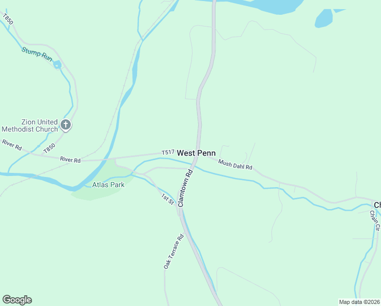 map of restaurants, bars, coffee shops, grocery stores, and more near in West Penn