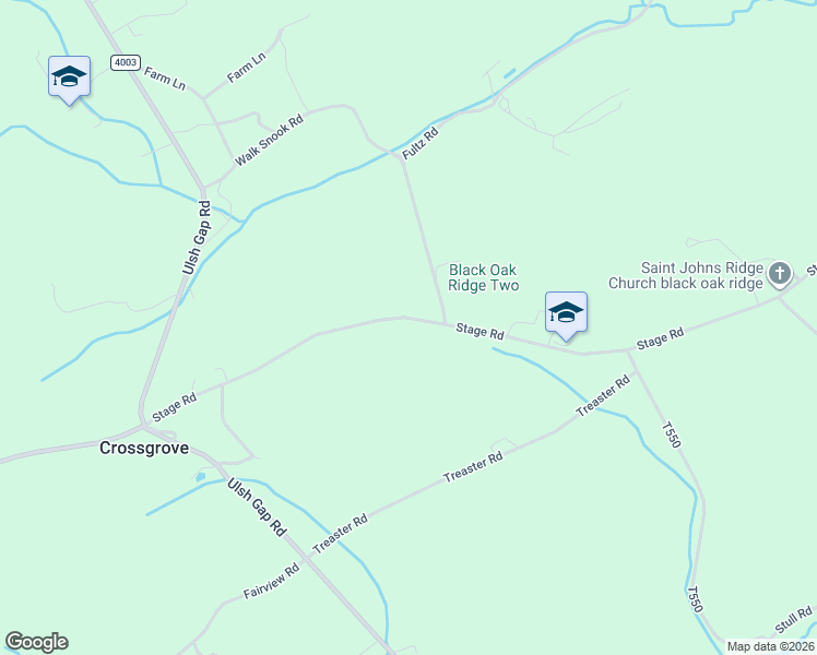 map of restaurants, bars, coffee shops, grocery stores, and more near State Route 4008 in McClure