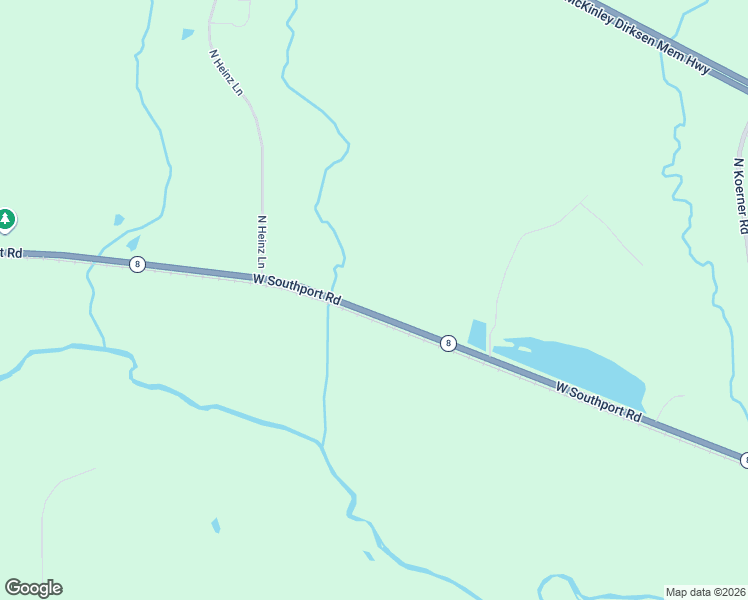 map of restaurants, bars, coffee shops, grocery stores, and more near 7005 West Southport Road in Peoria