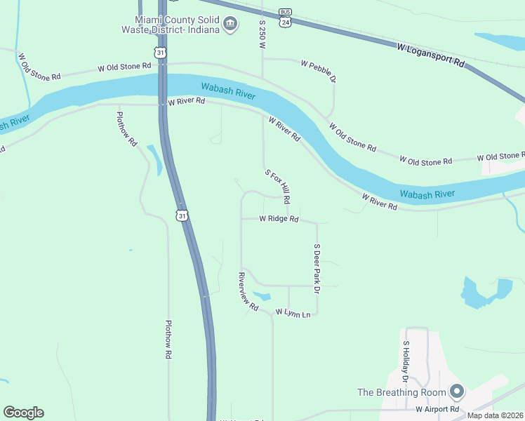 map of restaurants, bars, coffee shops, grocery stores, and more near 1641 Riverview Road in Peru