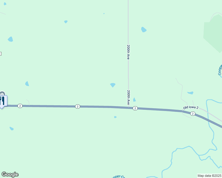 map of restaurants, bars, coffee shops, grocery stores, and more near 19104-19998 Iowa 2 in Centerville