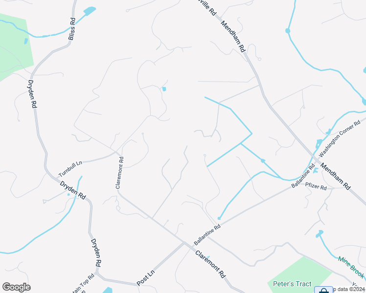 map of restaurants, bars, coffee shops, grocery stores, and more near 399 3 Claremont Road in Bernardsville