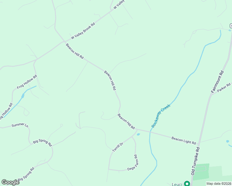 map of restaurants, bars, coffee shops, grocery stores, and more near 222 Beacon Hill Road in Califon