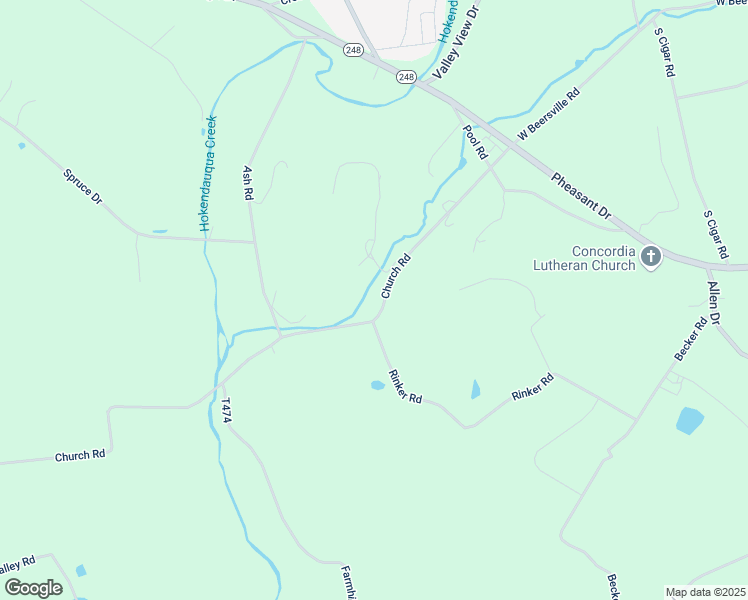 map of restaurants, bars, coffee shops, grocery stores, and more near 3376 Church Road in Northampton
