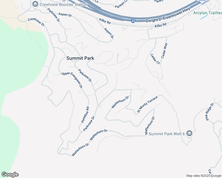 map of restaurants, bars, coffee shops, grocery stores, and more near 195 Saint Moritz Strasse in Park City