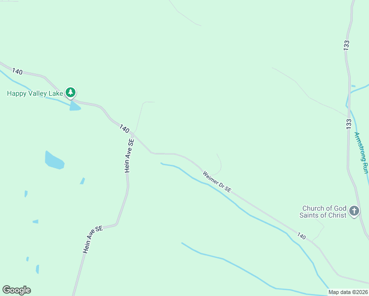 map of restaurants, bars, coffee shops, grocery stores, and more near 10675 Weimer Drive Southeast in East Canton