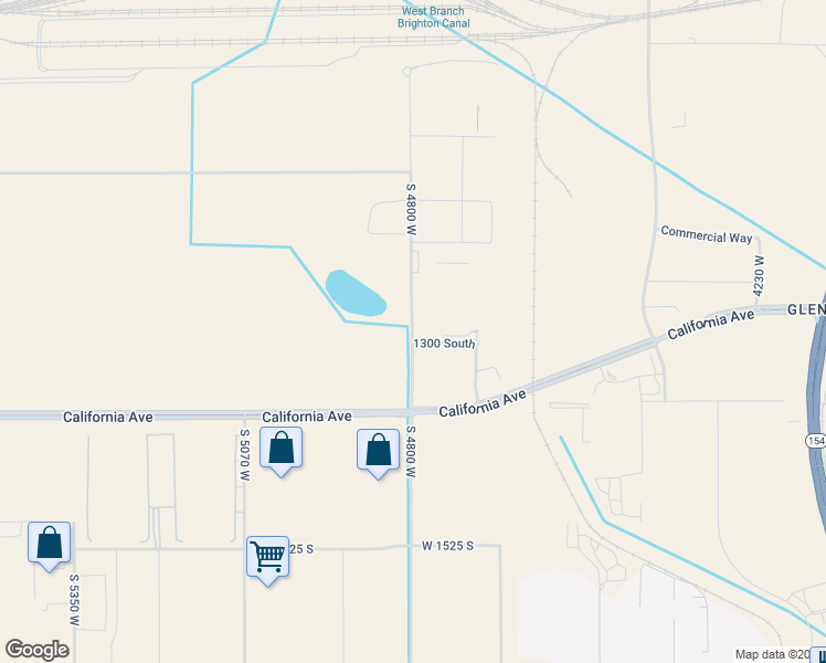 map of restaurants, bars, coffee shops, grocery stores, and more near 1125 South 4800 West in Salt Lake City
