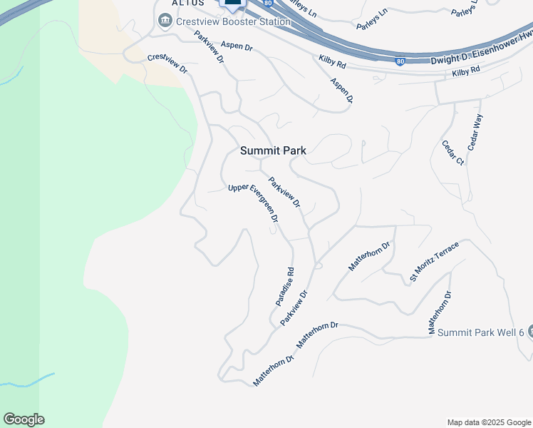 map of restaurants, bars, coffee shops, grocery stores, and more near 395 Upper Evergreen Drive in Park City