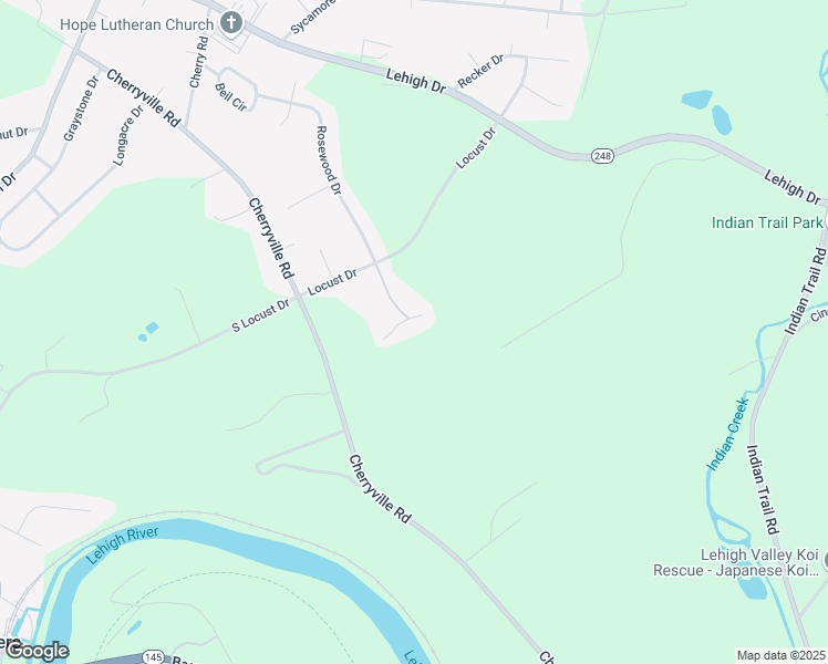 map of restaurants, bars, coffee shops, grocery stores, and more near 4074 Heather Court in Northampton