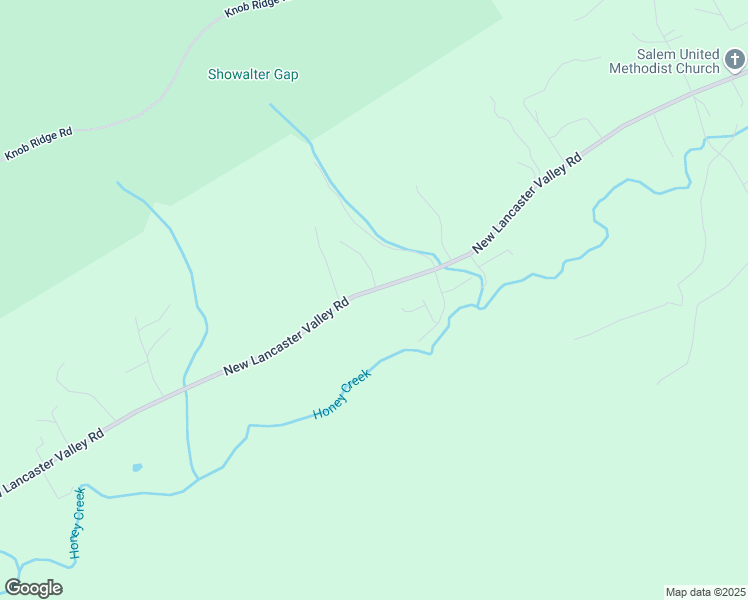 map of restaurants, bars, coffee shops, grocery stores, and more near 2944 New Lancaster Valley Road in Milroy