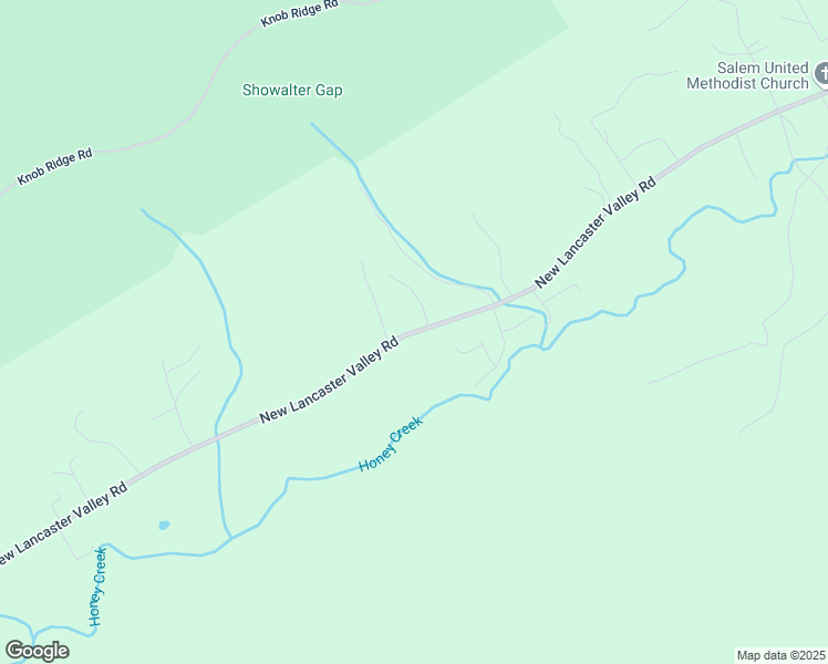 map of restaurants, bars, coffee shops, grocery stores, and more near 2944 New Lancaster Valley Road in Milroy