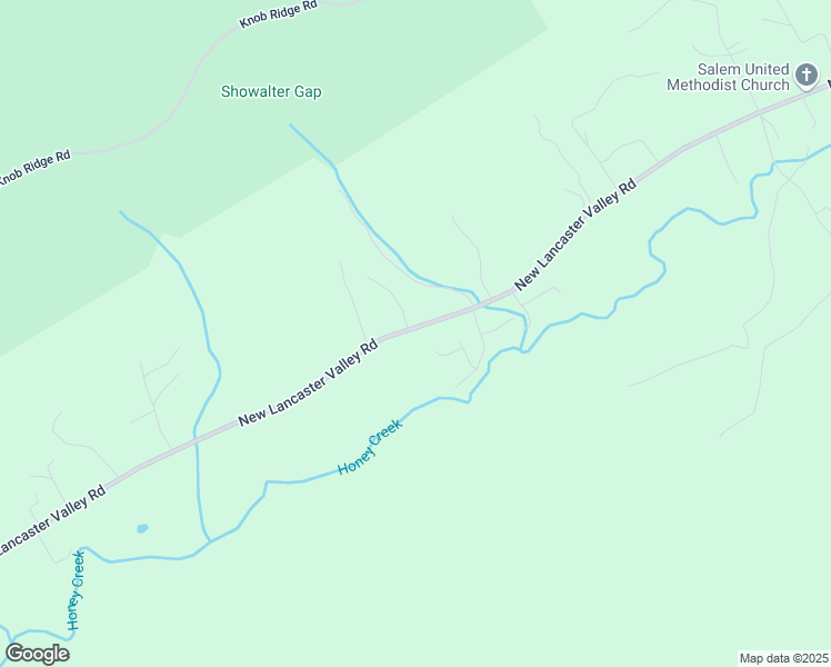 map of restaurants, bars, coffee shops, grocery stores, and more near 2958 New Lancaster Valley Road in Milroy