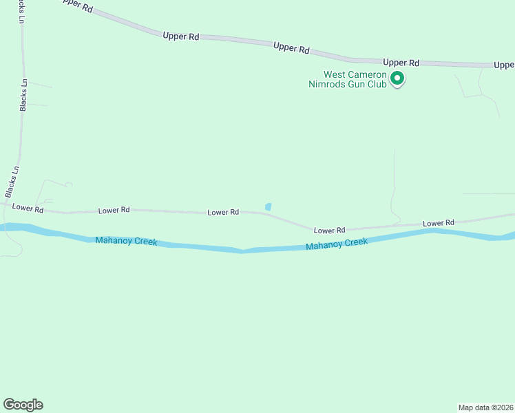 map of restaurants, bars, coffee shops, grocery stores, and more near Lower Road in Shamokin