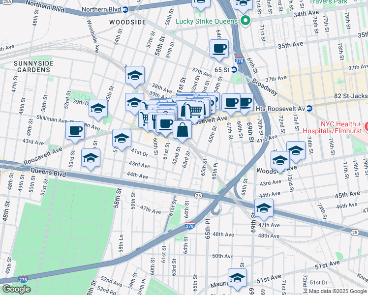 6210 Woodside Avenue, New York NY Walk Score