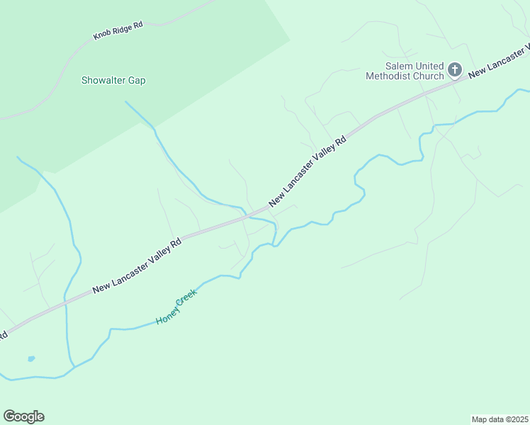 map of restaurants, bars, coffee shops, grocery stores, and more near 3062 New Lancaster Valley Road in Milroy