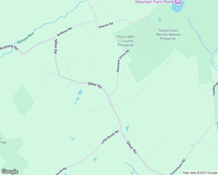 map of restaurants, bars, coffee shops, grocery stores, and more near 76 Sliker Road in Glen Gardner