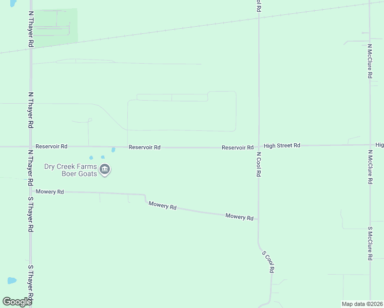 map of restaurants, bars, coffee shops, grocery stores, and more near 5606 Reservoir Road in Lima