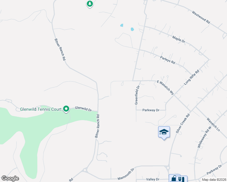 map of restaurants, bars, coffee shops, grocery stores, and more near 7850 Wasatch Way in Park City