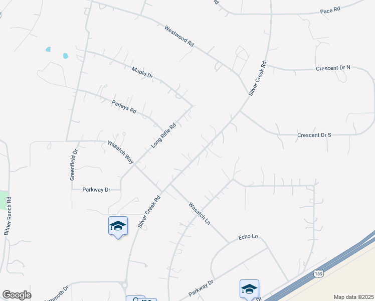 map of restaurants, bars, coffee shops, grocery stores, and more near 7867 Silver Creek Road in Park City