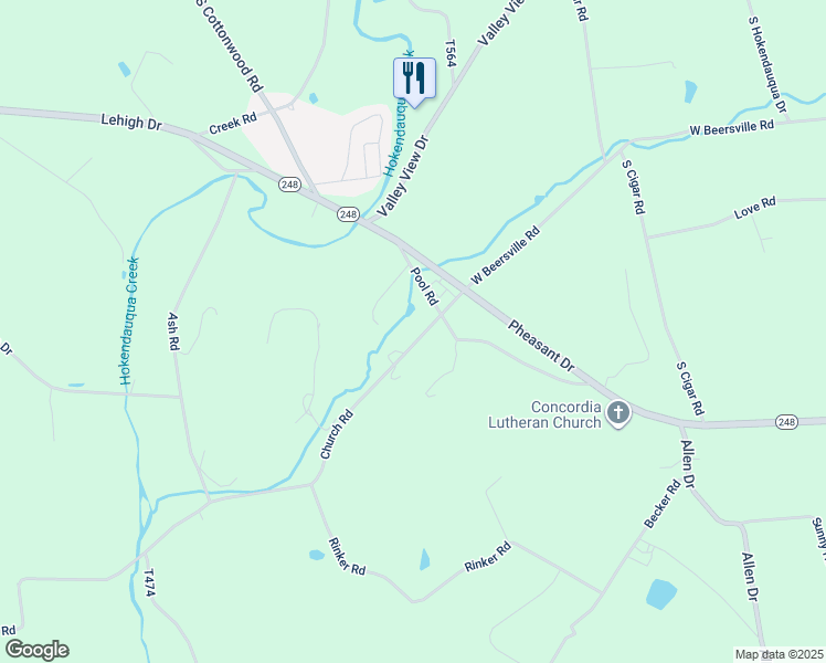 map of restaurants, bars, coffee shops, grocery stores, and more near 385 Pool Road in Northampton