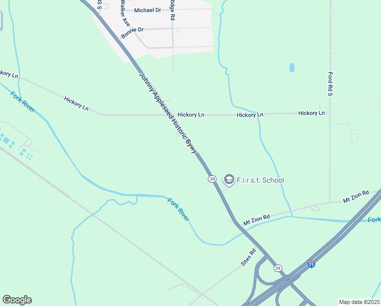 map of restaurants, bars, coffee shops, grocery stores, and more near 1364 Lucas Road in Mansfield