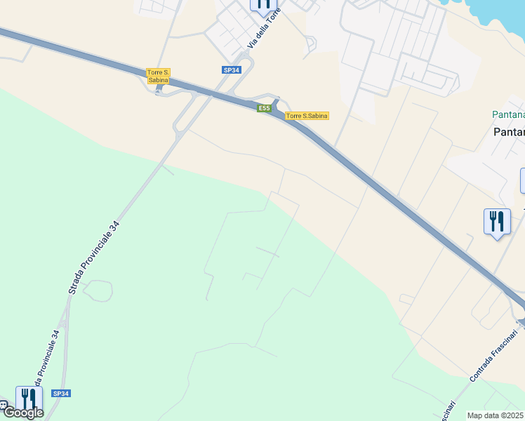 map of restaurants, bars, coffee shops, grocery stores, and more near in Province of Brindisi