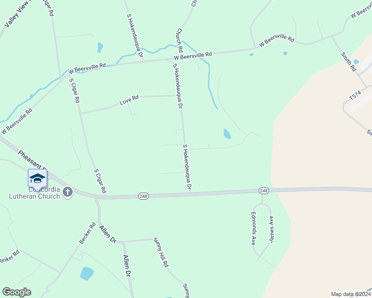 map of restaurants, bars, coffee shops, grocery stores, and more near 340 South Hokendauqua Drive in Northampton