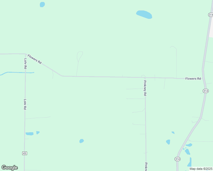 map of restaurants, bars, coffee shops, grocery stores, and more near 4545 Flowers Road in Mansfield