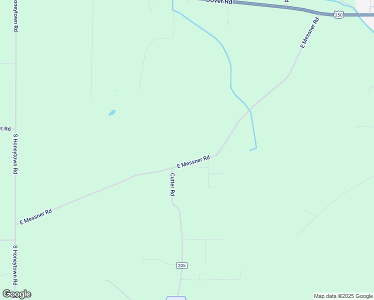map of restaurants, bars, coffee shops, grocery stores, and more near 6060 East Messner Road in Apple Creek