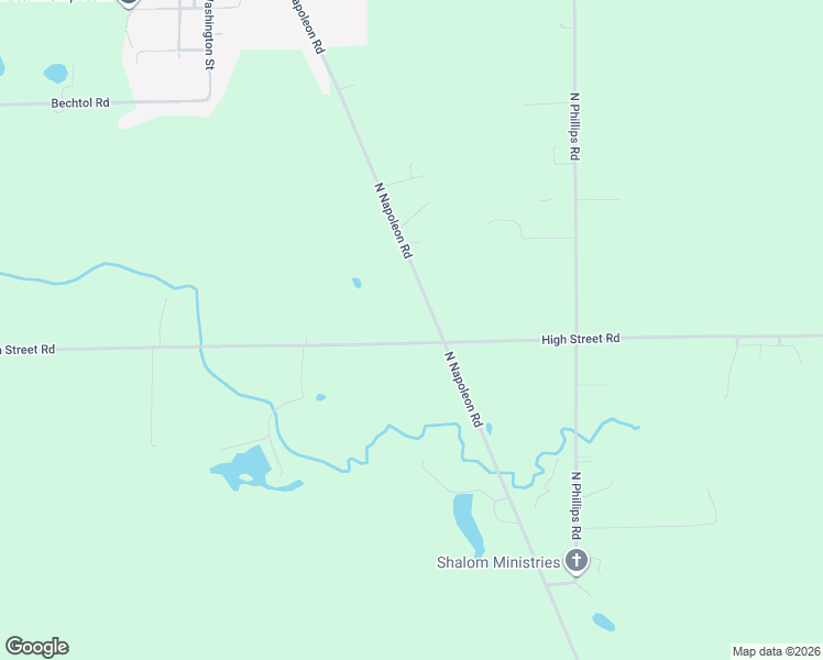 map of restaurants, bars, coffee shops, grocery stores, and more near 8342-8398 High Street Rd in Lima